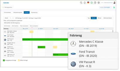 Module Wissensdatenbank Software Modul Fuhrpark