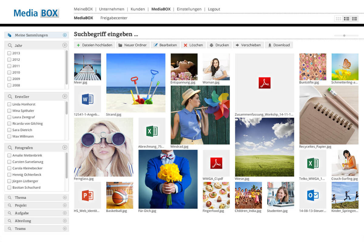 Intranet Software Wissensdatenbank MediaBOX Erweiterungen Intranet Software Wissensdatenbank MediaBOX